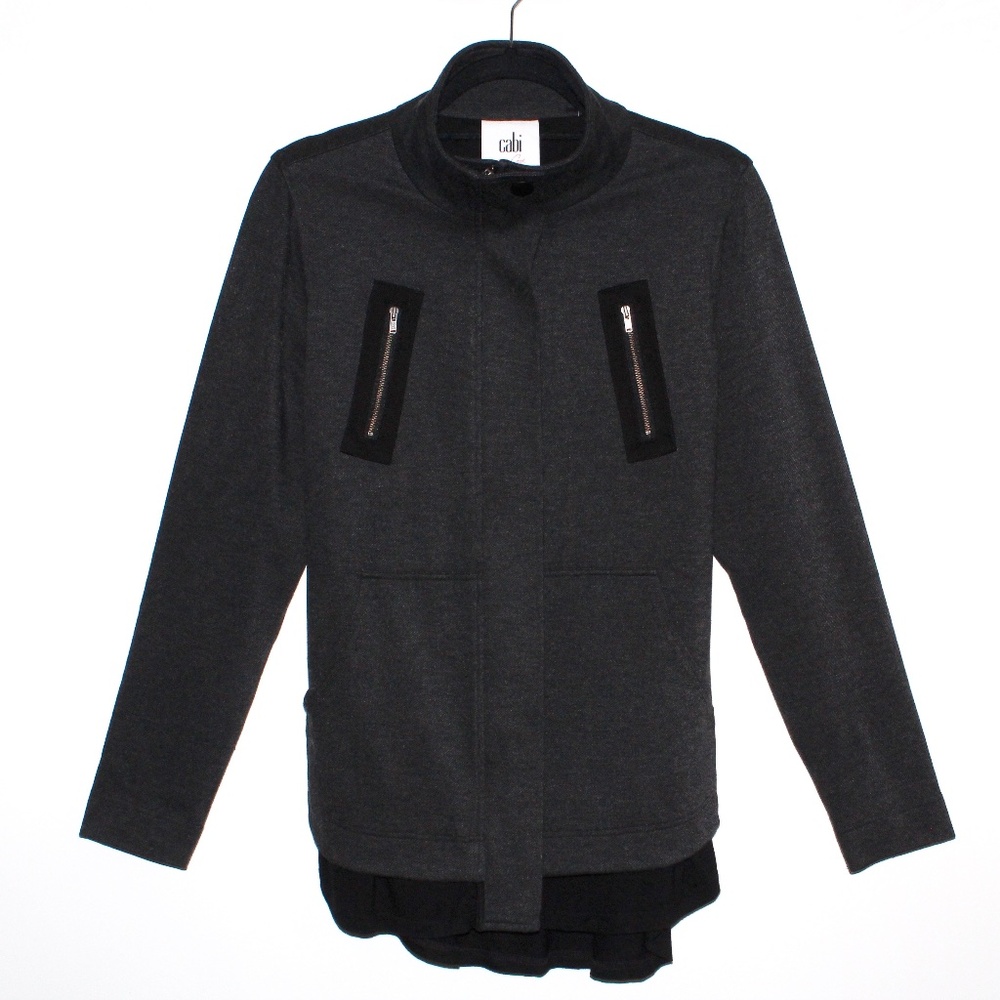 Cabi "Love, Carol" Special Collection Mesh Back Utility Jacket